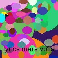 lyrics mars volta